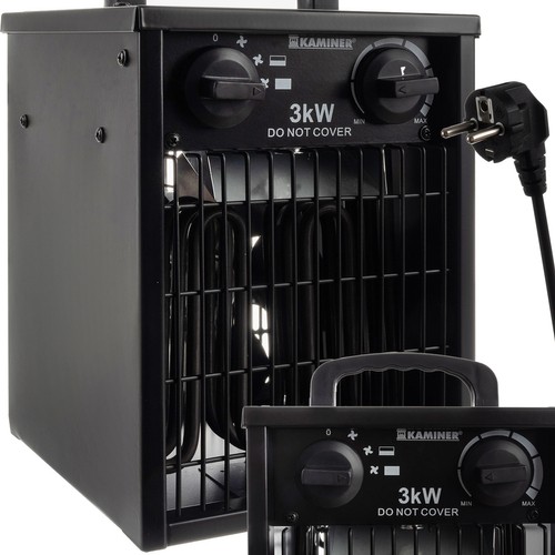 ohrievač a ventilátor